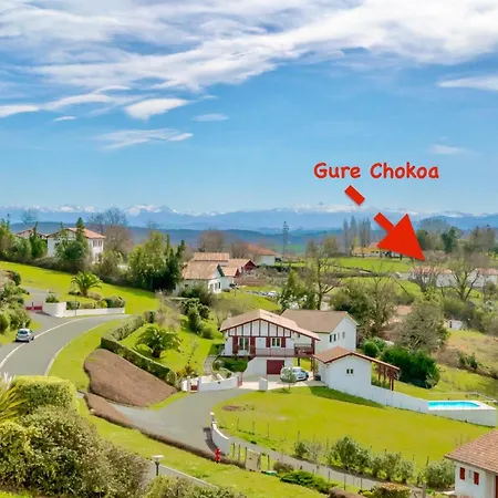Maison Gure Chokoa Pays Basque 公寓 Bardos